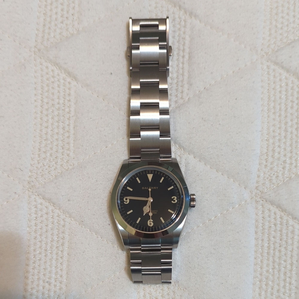 Baltany Retro 36mm Explorer Homage Watch S4066AB